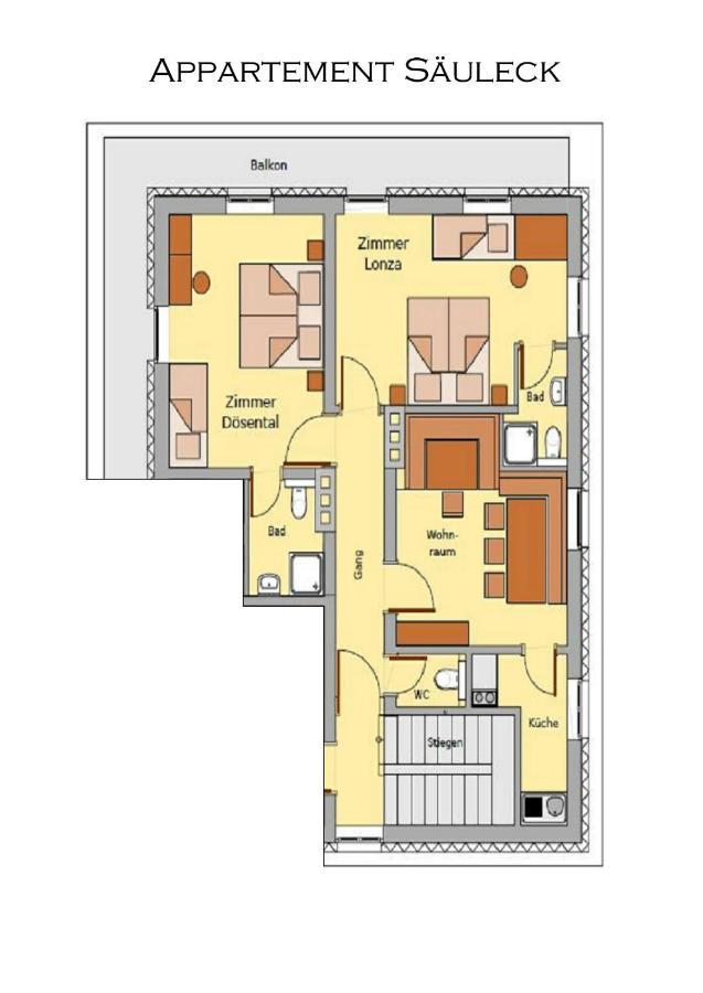 Säuleck Appartement inkl Kärnten Card Mallnitz Exteriör bild